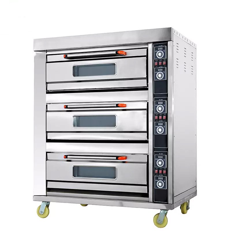 Oven 3 Deck 6 Tray Electric