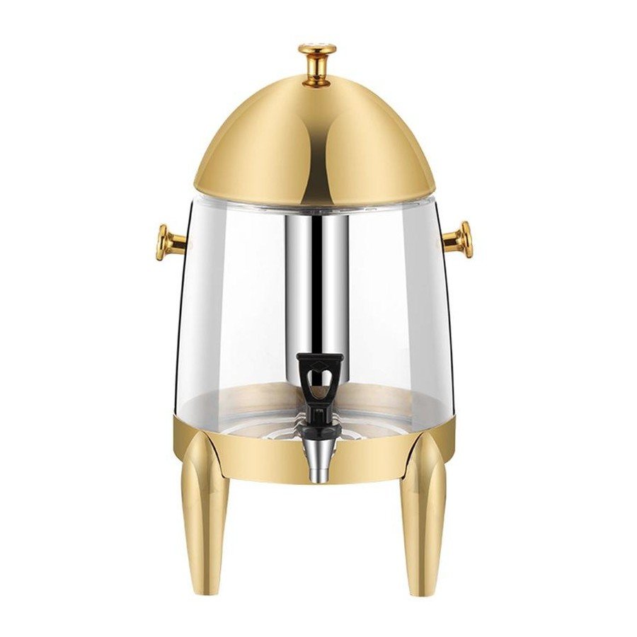 Commercial Stainless Steel Beverage 12L Juice Dispenser Gold/Silver