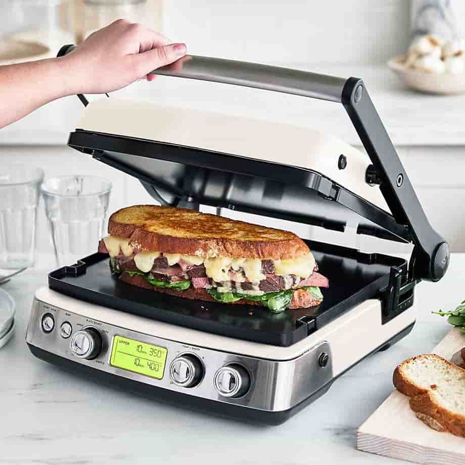 Electrics Cloud Cream 7-in-1 Grill, Griddle and Waffle Maker