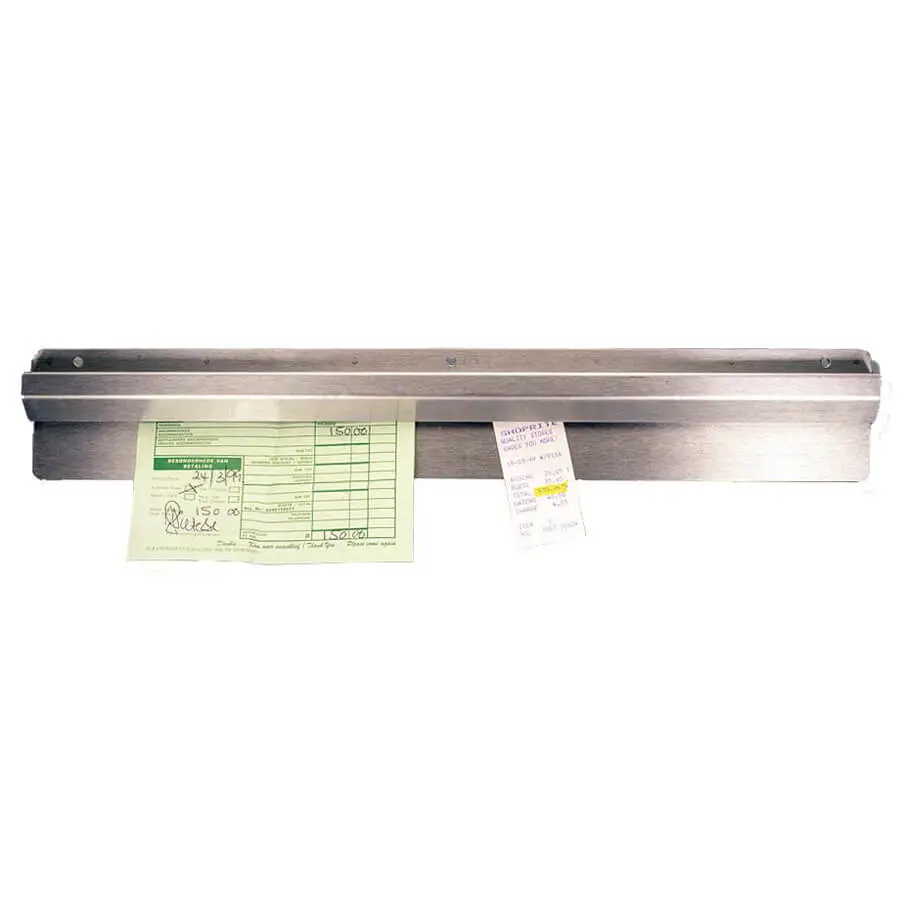 S/Steel Note And Receipt Holder – 900MM