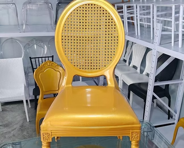 Plastic Gold Balla Chairs for sale
