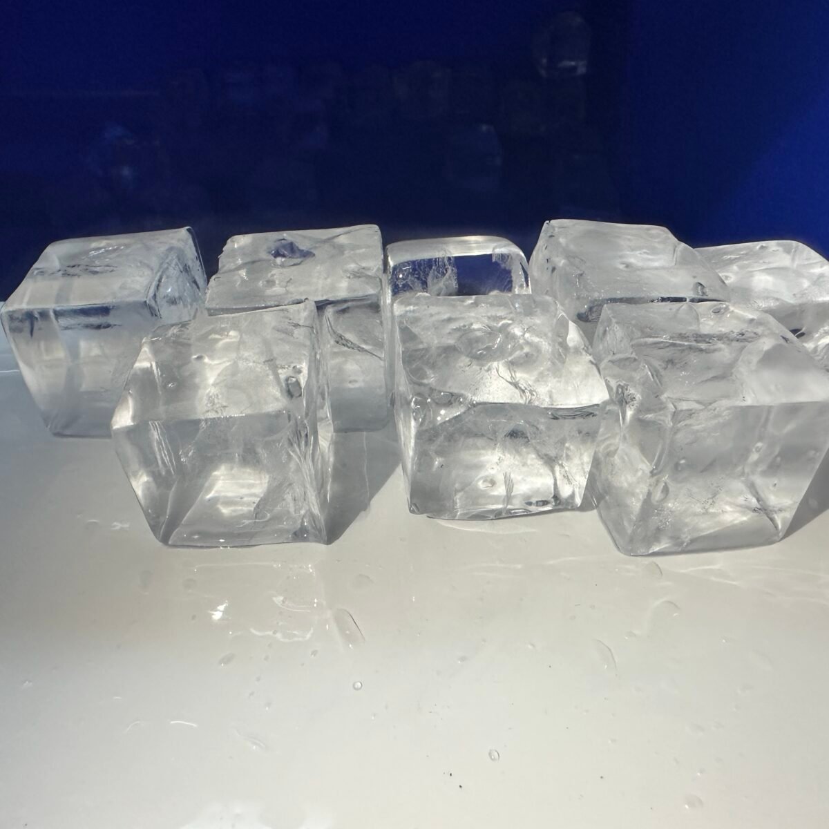 Stainless Steel Ice Cube Manufacturing Machine With 50KG / Day Production