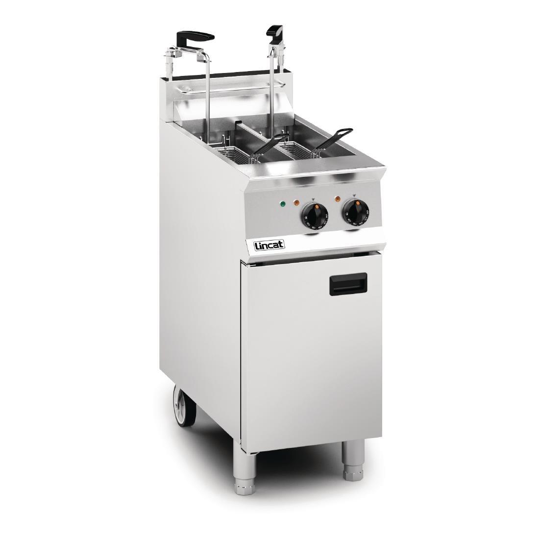 Lincat Opus 800 OE8105 2 x 9 litre Twin Tank, Twin Basket Electric Fryer For Sale