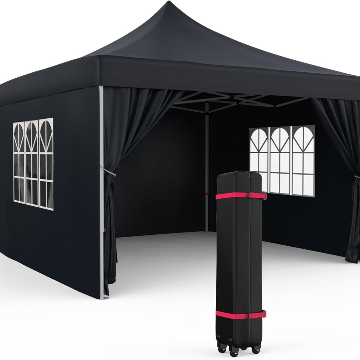 GDY 12x12 Pop Up Gazebo Canopy Tent with 4 Sidewalls For Sale