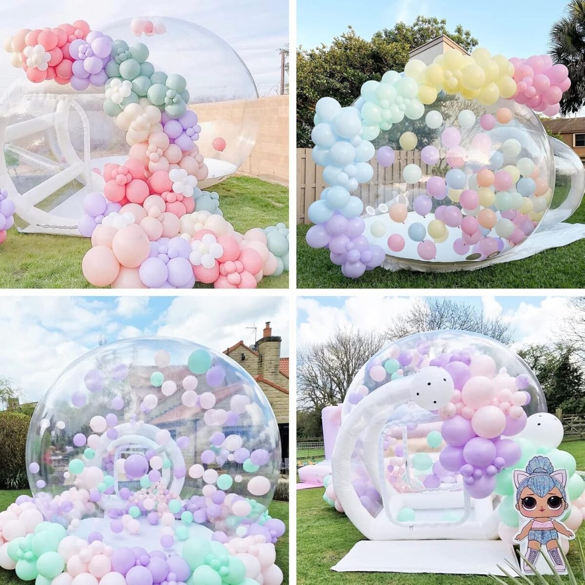 Clear Inflatable Bubble House for Kids For Sale