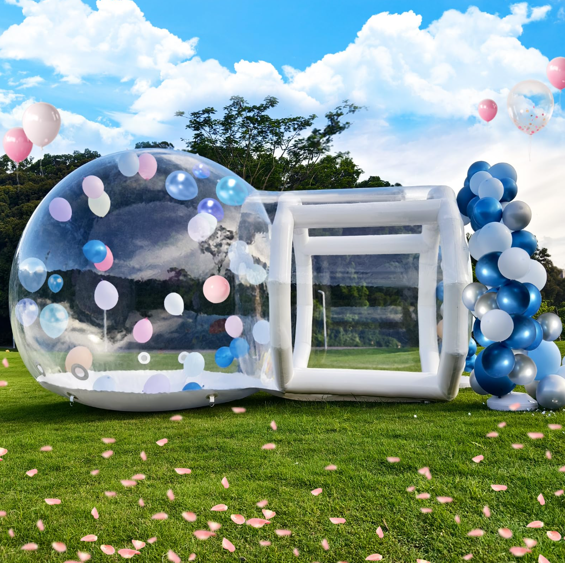 10FT Inflatable Transparent Inflatable Bubble House for Yard Decoration For Sale